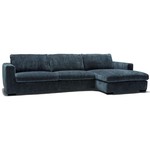 Sits Sophia 3-zits + Chaise Longue Hoekbank Donkerblauw Sits Sophia 3-zits + Chaise Longue Hoekbank Donkerblauw
