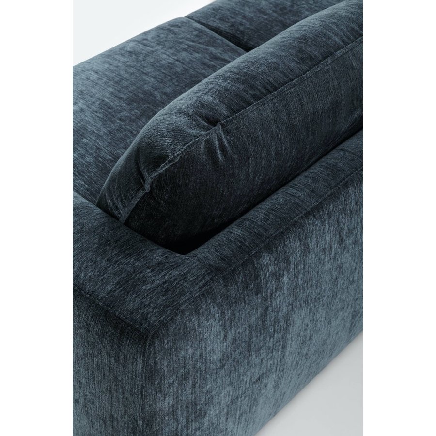 Sophia Chaise Longue + 3-zits Hoekbank Donkerblauw Sophia Chaise Longue + 3-zits Hoekbank Donkerblauw