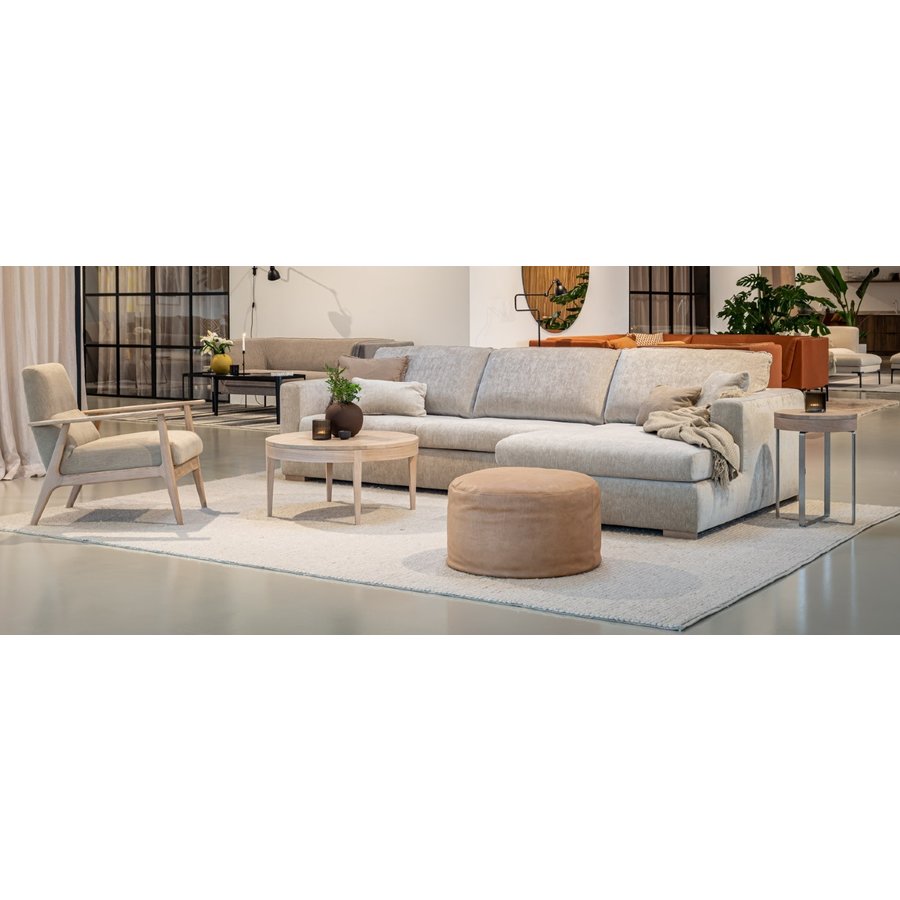 Sophia 2-zits + Chaise Longue Hoekbank Nature Sophia 2-zits + Chaise Longue Hoekbank Nature