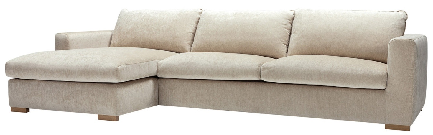 Sits Sophia Chaise Longue + 2-zits Hoekbank Nature