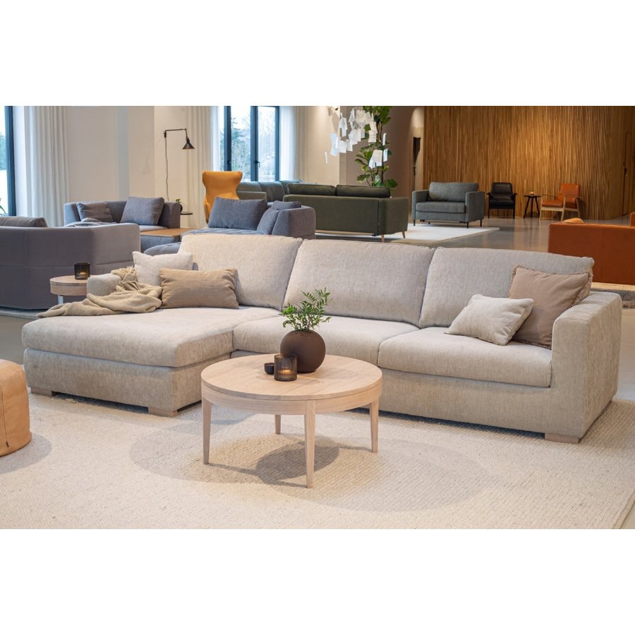 Sophia Chaise Longue + 2-zits Hoekbank Nature Sophia Chaise Longue + 2-zits Hoekbank Nature