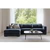 Sophia Chaise Longue + 2-zits Hoekbank Donkerblauw