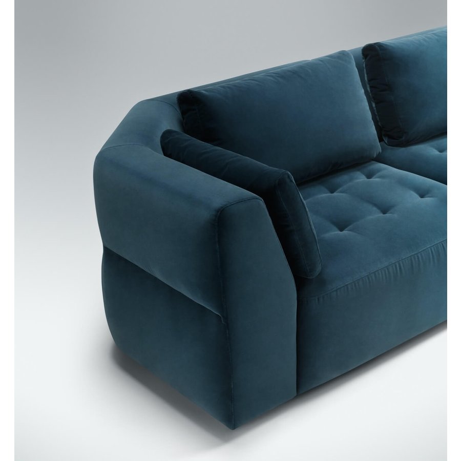 Cleo 2x1-Zit + Cozy Corner Hoekbank Blauw Cleo 2x1-Zit + Cozy Corner Hoekbank Blauw
