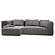 Cleo Chaise Longue + 2-Zits Bank Grijs