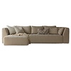 Cleo Chaise Longue + 2-Zits Bank Beige