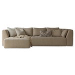 Sits Cleo Chaise Longue + 2-Zits Bank Beige Sits Cleo Chaise Longue + 2-Zits Bank Beige