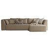 Cleo 2-Zits Bank + Chaise Longue Beige