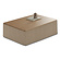 Cleo Voetstoel/Hocker met Opbergruimte Beige