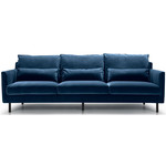 Sits Sally 3,5-Zits Bank Velvet Blauw Sits Sally 3,5-Zits Bank Velvet Blauw