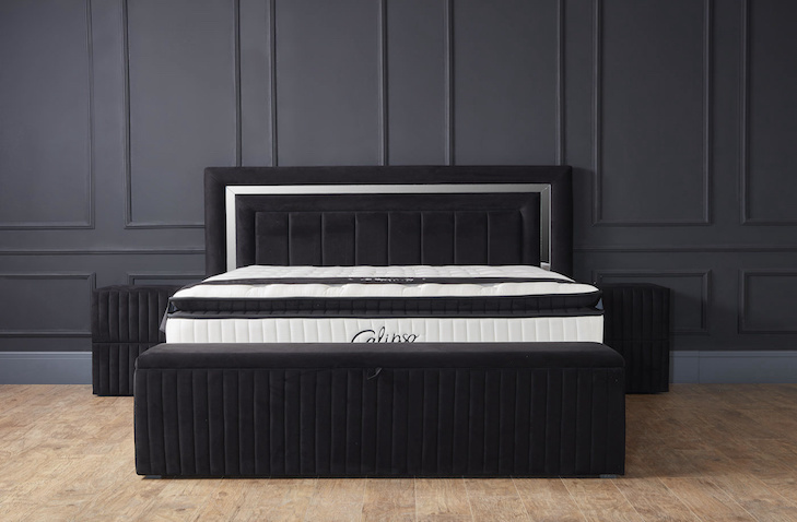 Lions Design Calipso 160 x 200 cm Opbergbed Zwart Lions Design Calipso 160 x 200 cm Opbergbed Zwart