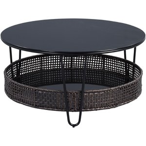 Sofia Glazen Salontafel Zwart Sofia Glazen Salontafel Zwart