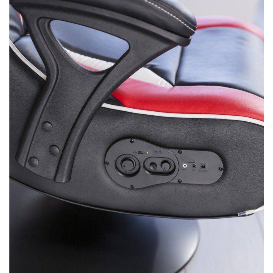 Specter Gamestoel Rood met Bluetooth Tweedekans