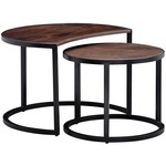 Sky Style Cakey Salontafel Set Donkerbruin Sky Style Cakey Salontafel Set Donkerbruin