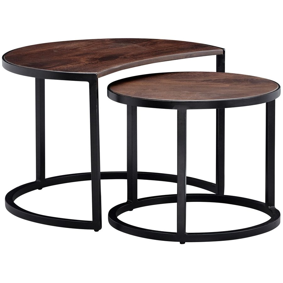 Cakey Salontafel Set Donkerbruin Cakey Salontafel Set Donkerbruin