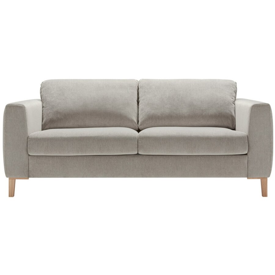 Henry 3-Zits Slaapbank Lichtgrijs Henry 3-Zits Slaapbank Lichtgrijs