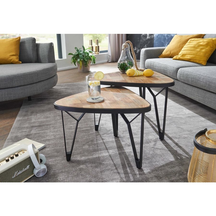 Cakey Driehoekige Salontafel Set Cakey Driehoekige Salontafel Set