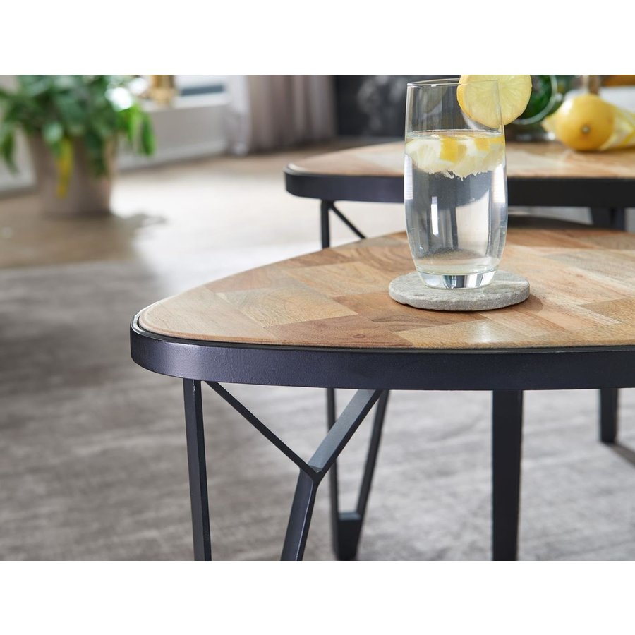 Cakey Driehoekige Salontafel Set Cakey Driehoekige Salontafel Set