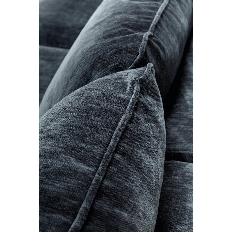 Lucy 3-Zits + Divan 140 cm Slaapbank Donkerblauw Lucy 3-Zits + Divan 140 cm Slaapbank Donkerblauw