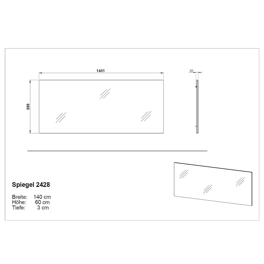 Utah Spiegel Large Wit Utah Spiegel Large Wit