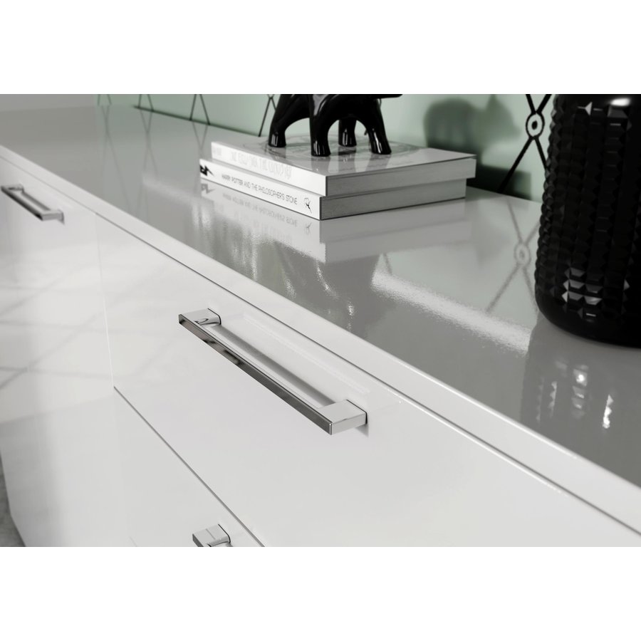 Sunnyvale Dressoir Large Hoogglans Wit Sunnyvale Dressoir Large Hoogglans Wit