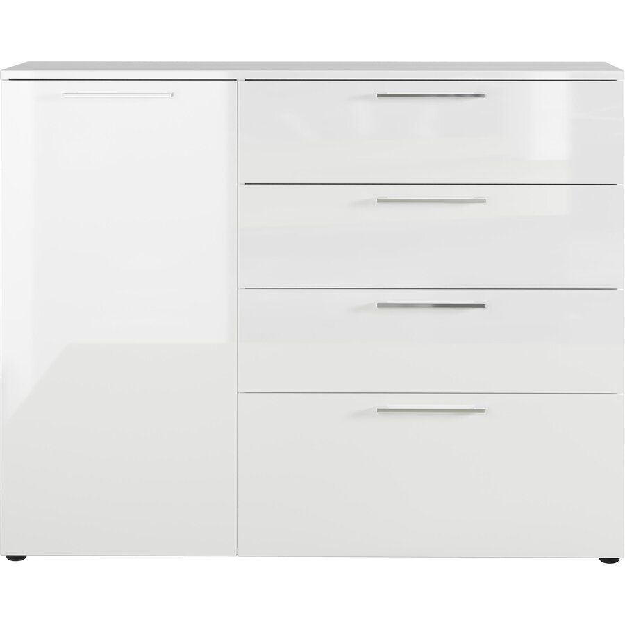 Sunnyvale Dressoir Hoogglans Wit Sunnyvale Dressoir Hoogglans Wit