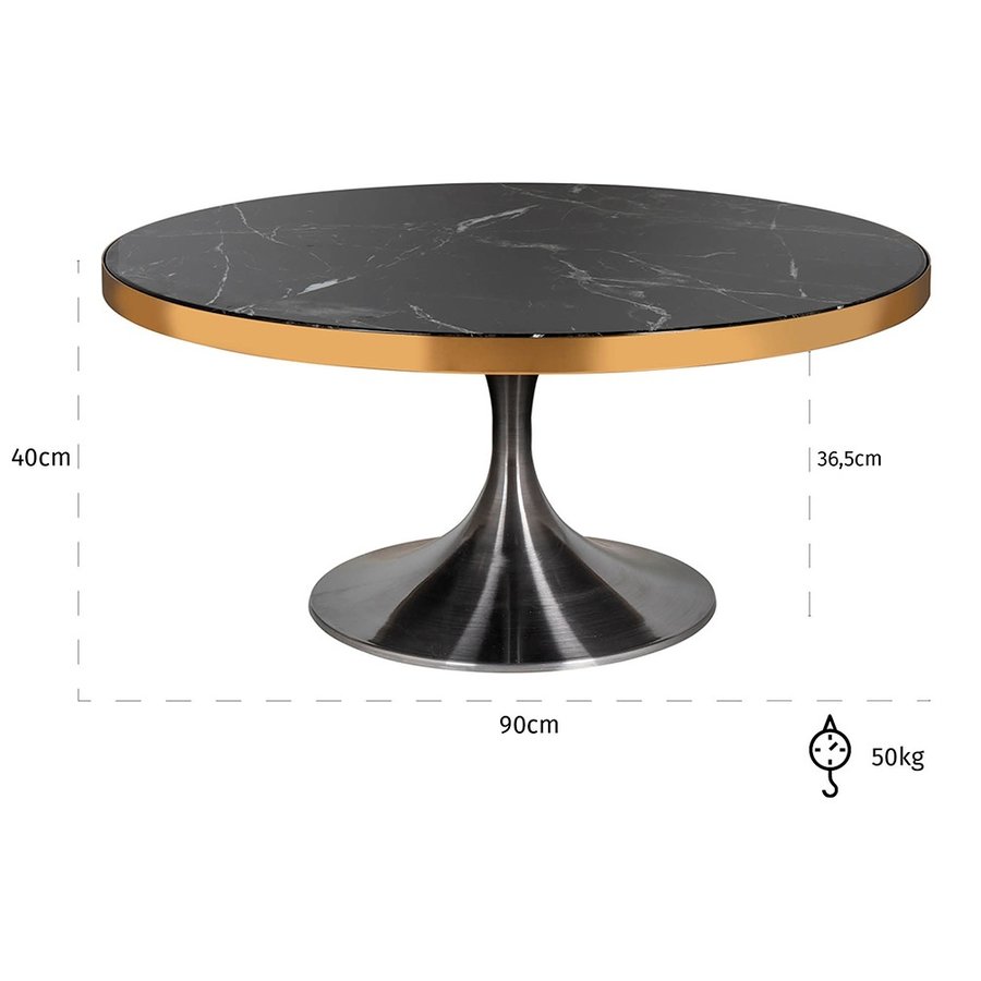 Iroca Salontafel Rond Iroca Salontafel Rond