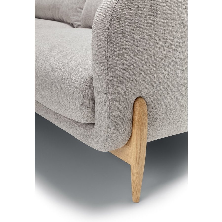 Jenny 2-zits Bank Lichtgrijs Jenny 2-zits Bank Lichtgrijs