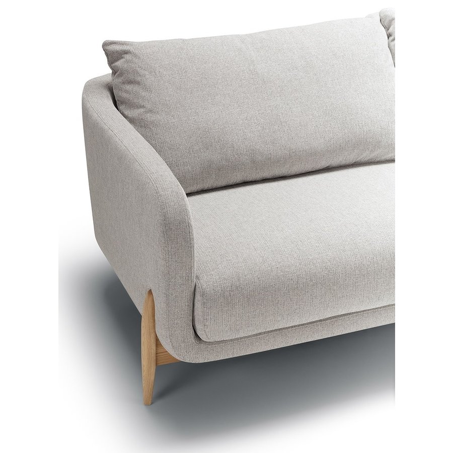 Jenny 2-zits Bank Lichtgrijs Jenny 2-zits Bank Lichtgrijs