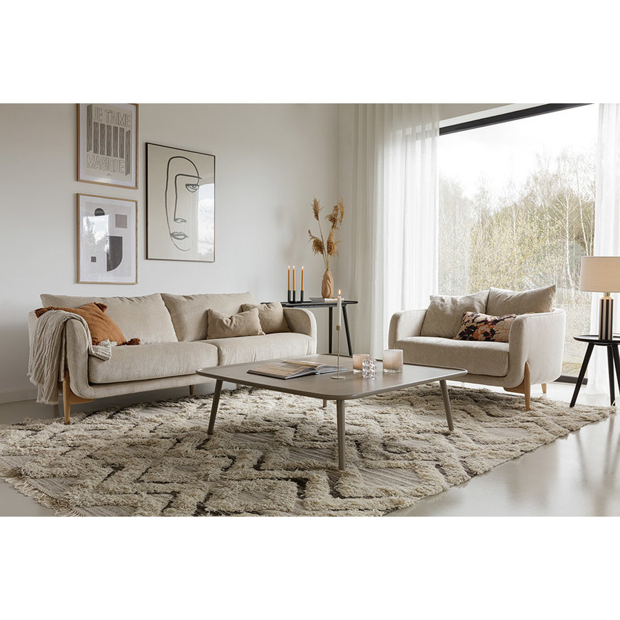 Jenny 1-zits Bank Wide Natur Chenille Jenny 1-zits Bank Wide Natur Chenille