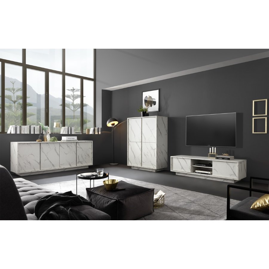 Carrara TV-meubel Wit Carrara TV-meubel Wit