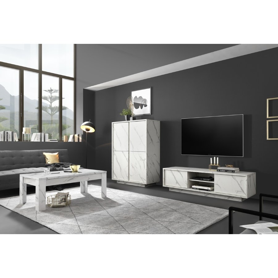 Carrara TV-meubel Wit Carrara TV-meubel Wit