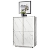 Carrara Opbergkast Wit