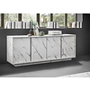 Carrara Dressoir 4 deurs Wit