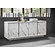 Carrara Dressoir 4 deurs Wit