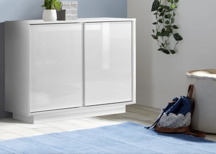 Benvenuto Design Ice Dressoir 2-Deurs Wit Hoogglans