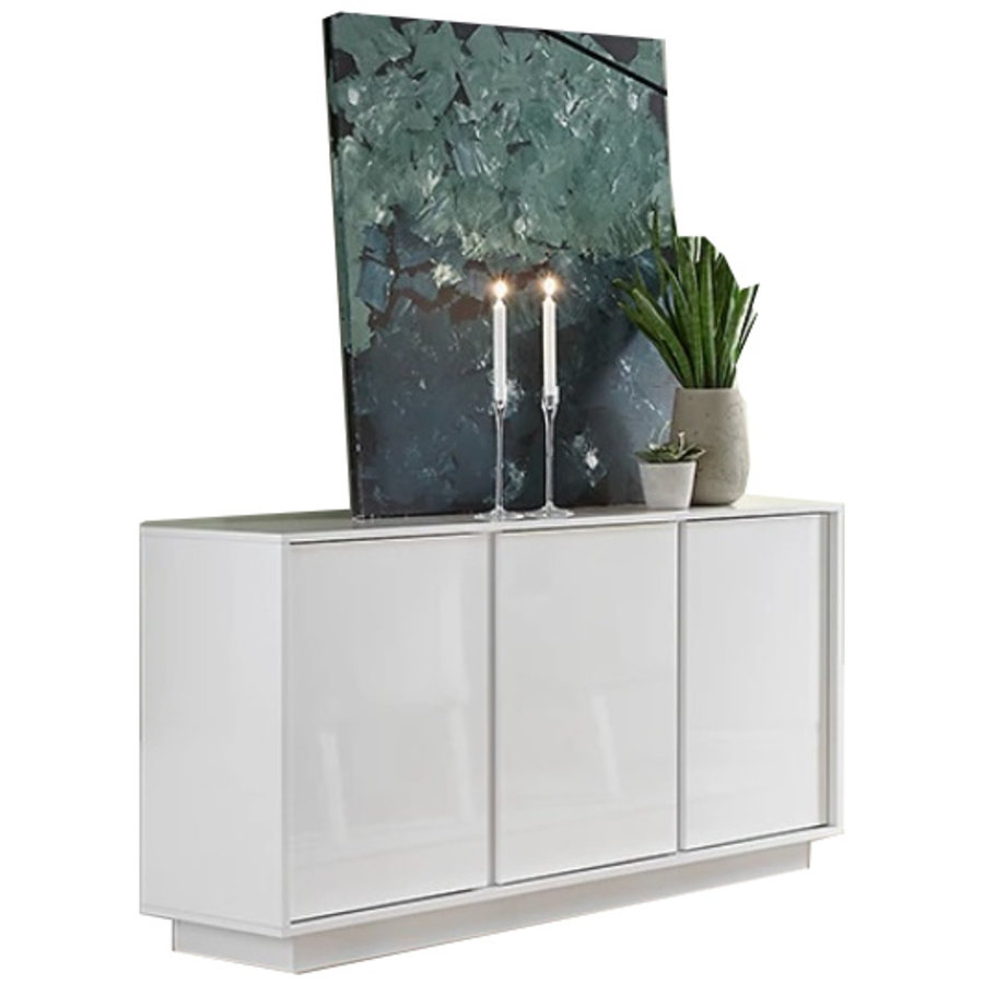 Ice Dressoir 3-Deurs Wit Hoogglans Ice Dressoir 3-Deurs Wit Hoogglans