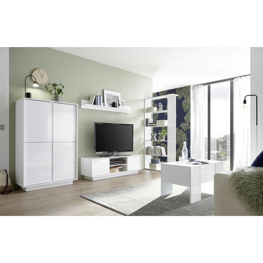 Ice TV-meubel Wit Hoogglans