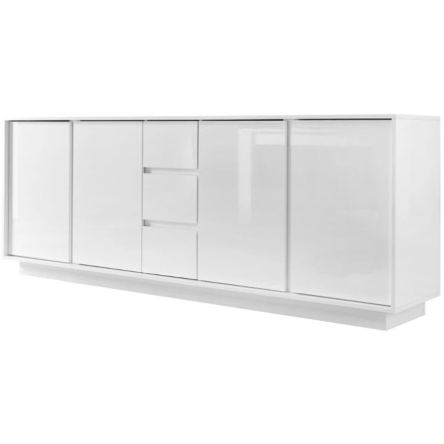 Ice Dressoir Groot Wit Hoogglans Ice Dressoir Groot Wit Hoogglans