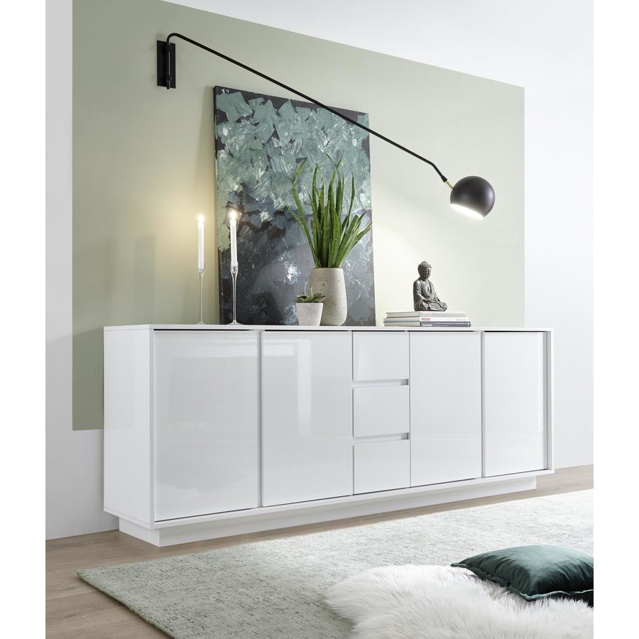 Ice Dressoir Groot Wit Hoogglans Ice Dressoir Groot Wit Hoogglans