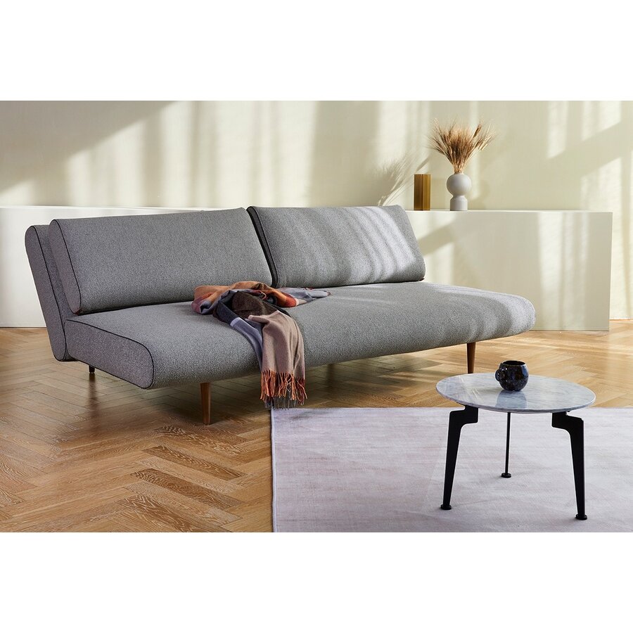 Unfurl Lounger Slaapbank Grijs Bouclé Unfurl Lounger Slaapbank Grijs Bouclé