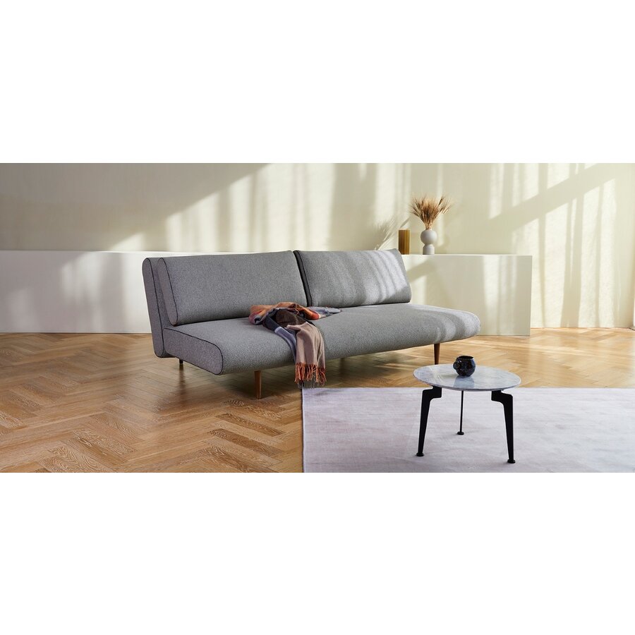 Unfurl Lounger Slaapbank Grijs Bouclé Unfurl Lounger Slaapbank Grijs Bouclé