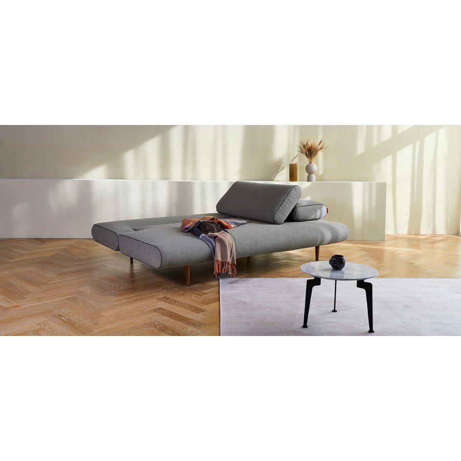 Unfurl Lounger Slaapbank Grijs Bouclé Unfurl Lounger Slaapbank Grijs Bouclé