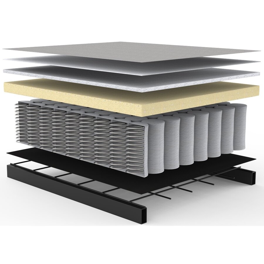 Supremax/Cassius Deluxe Ottoman Grijs Supremax/Cassius Deluxe Ottoman Grijs