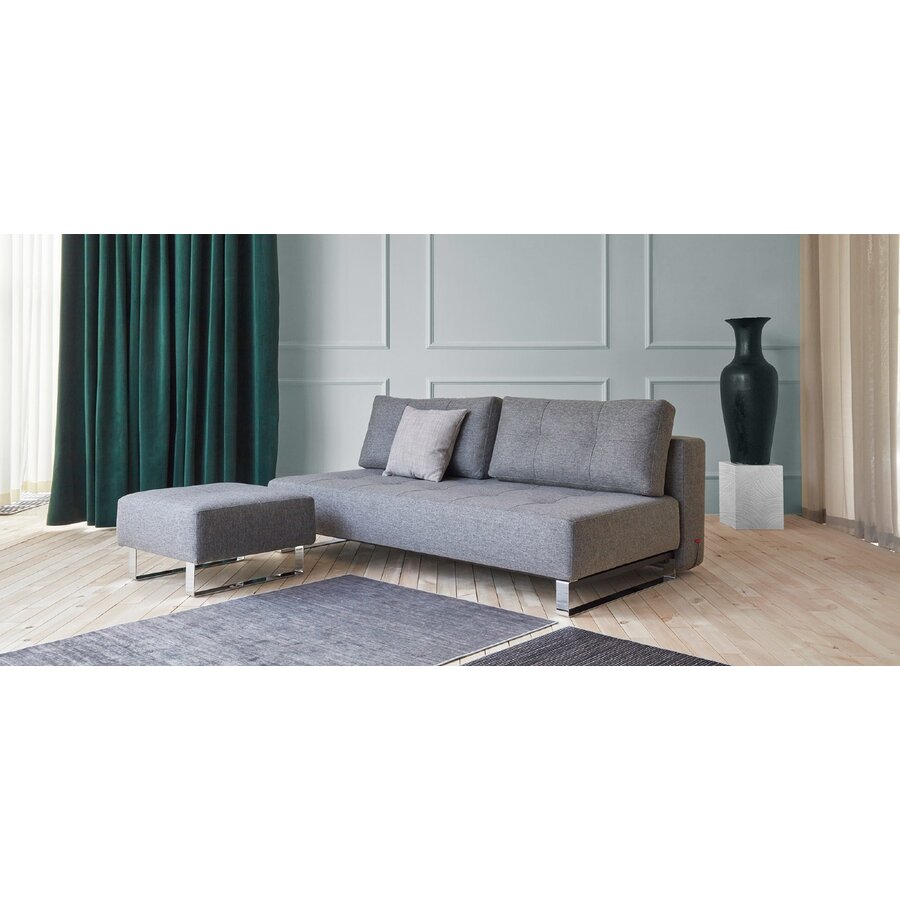 Supremax/Cassius Deluxe Ottoman Grijs Supremax/Cassius Deluxe Ottoman Grijs