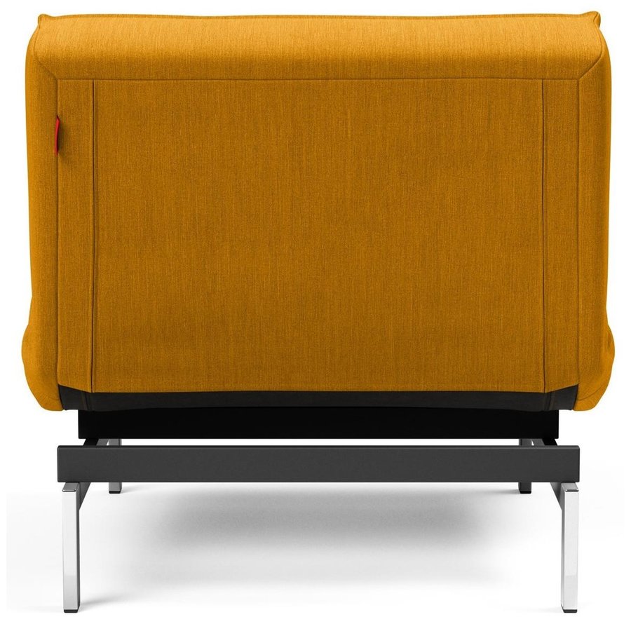 Splitback Slaapstoel Curry / Chroom Splitback Slaapstoel Curry / Chroom