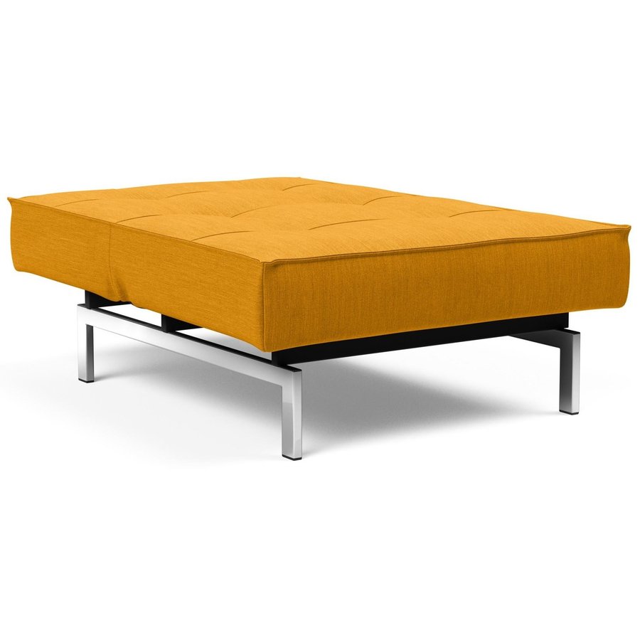 Splitback Slaapstoel Curry / Chroom Splitback Slaapstoel Curry / Chroom