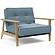 Splitback Fauteuil Frej Blauw