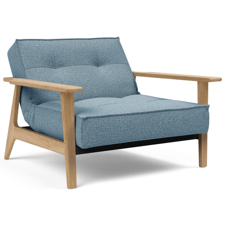 Splitback Fauteuil Frej Blauw Splitback Fauteuil Frej Blauw