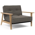Innovation Living Splitback Fauteuil Frej Donkergrijs Innovation Living Splitback Fauteuil Frej Donkergrijs