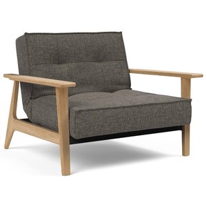 Innovation Living Splitback Fauteuil Frej Donkergrijs